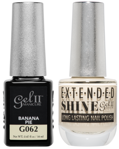 Gel II Manicure And Extended Shine, G062, Banana Pie, 0.47oz KK
