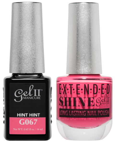 Gel II Manicure And Extended Shine, G067, Hint Hint, 0.47oz KK