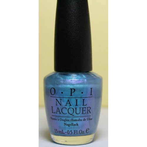 OPI Nail Lacquer, NL G08, Greece Just Blue Me Away, 0.5oz KK1005