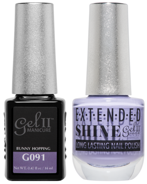Gel II Manicure And Extended Shine, G091, Bunny Hoping, 0.47oz KK