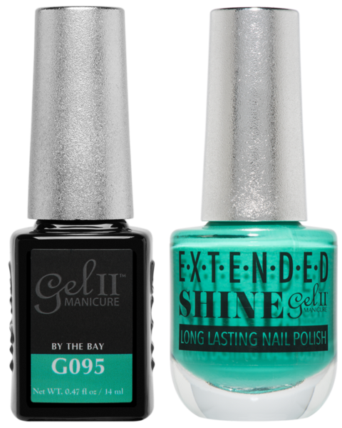 Gel II Manicure And Extended Shine, G095, By The Bay, 0.47oz KK