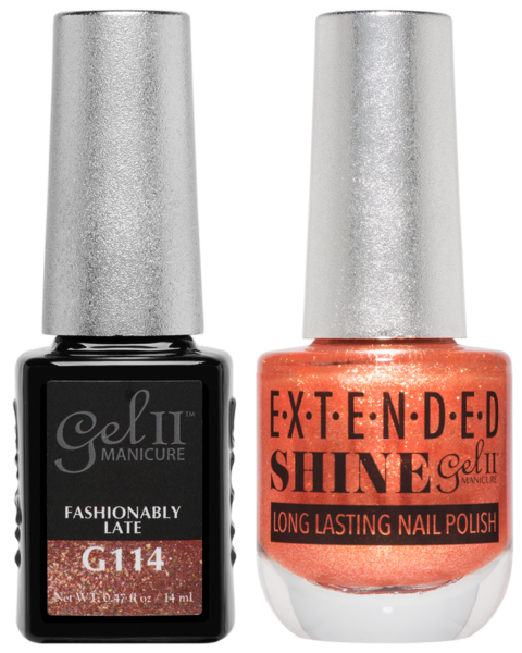 Gel II, G114, Fashionably Late, 0.47oz KK