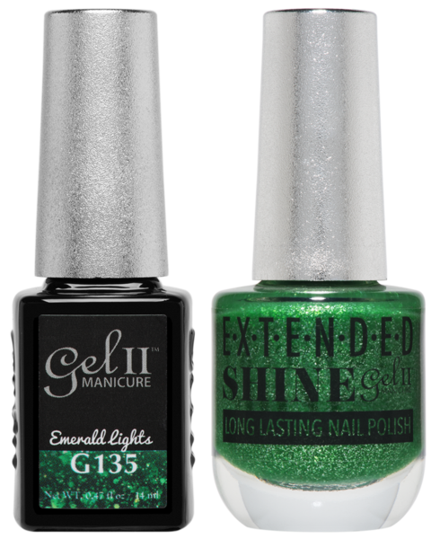 Gel II, G135, Emerald Lights, 0.47oz KK