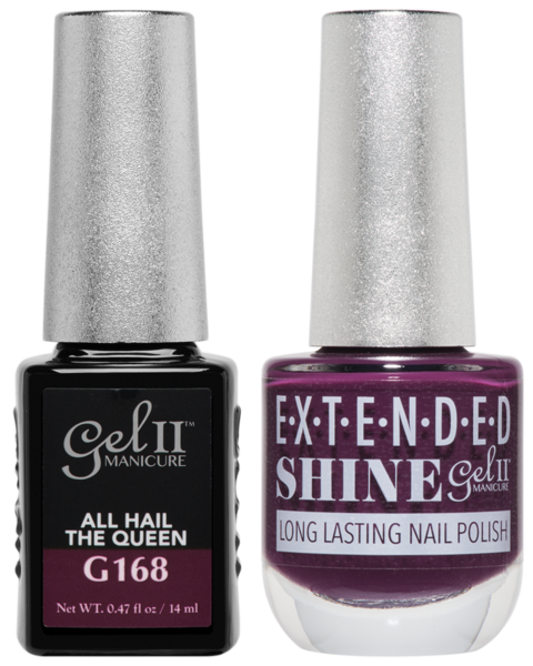 Gel II Manicure And Extended Shine, G168, All Hail The Queen, 0.47oz KK