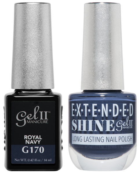 Gel II Manicure And Extended Shine, G170, Royal Navy, 0.47oz KK