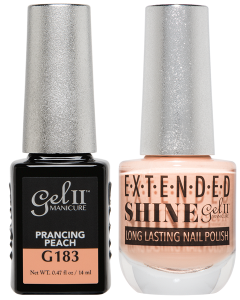 Gel II Manicure And Extended Shine, G183, Prancing Peach, 0.47oz KK