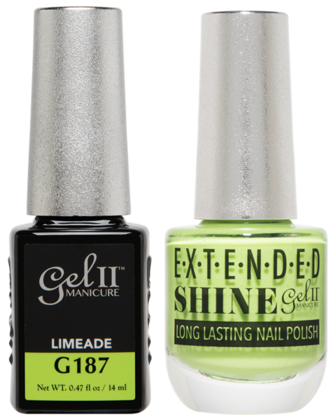 Gel II Manicure And Extended Shine, G187, Limeade, 0.47oz KK