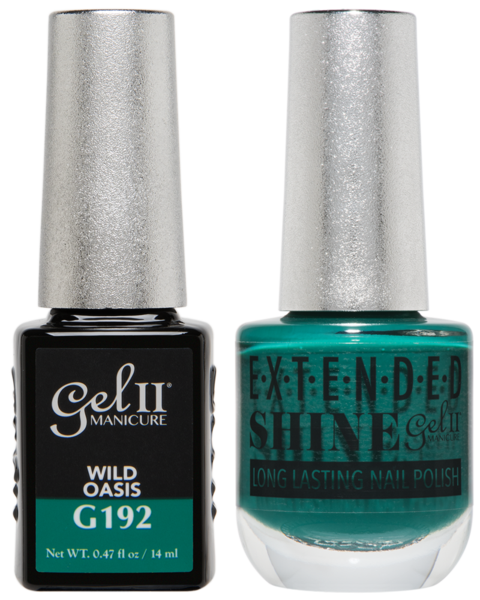 Gel II Manicure And Extended Shine, G192, Wild Oasis, 0.47oz KK