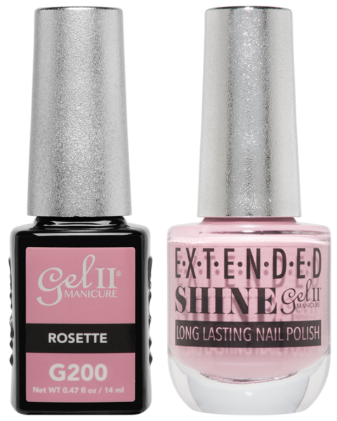Gel II Manicure And Extended Shine, G200, Rosette, 0.47oz KK