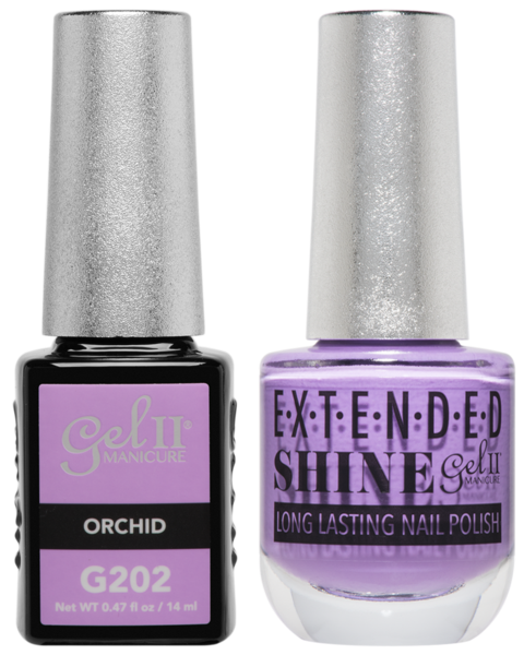 Gel II Manicure And Extended Shine, G202, Orchid, 0.47oz KK