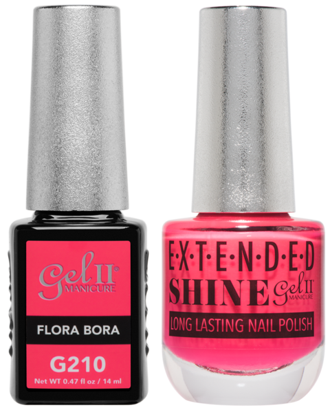 Gel II Manicure And Extended Shine, G210, Flora Bora, 0.47oz KK