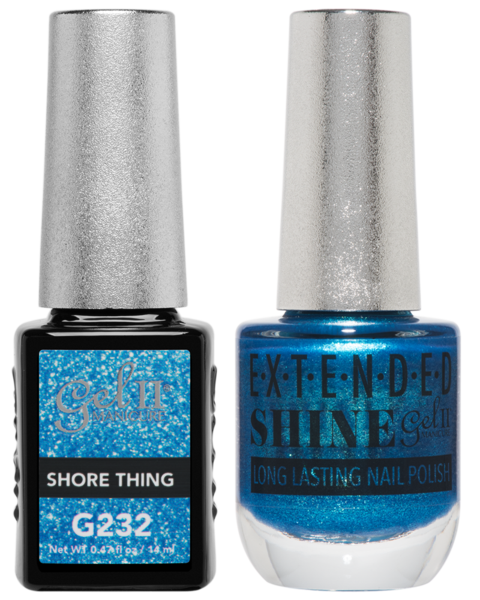 Gel II Manicure And Extended Shine, G232, Shore Thing, 0.47oz KK