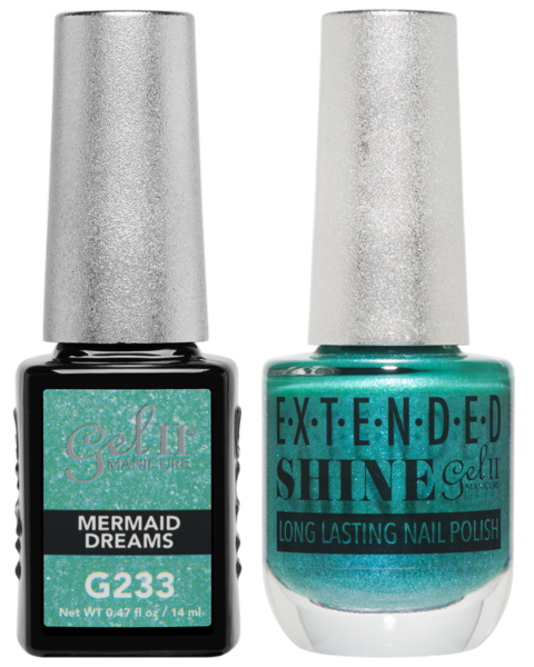 Gel II Manicure And Extended Shine, G233, Mermaid Dreams, 0.47oz KK