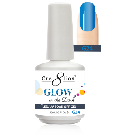 Cre8tion Glow In The Dark Gel, Color List in Note, 0.5oz, 000