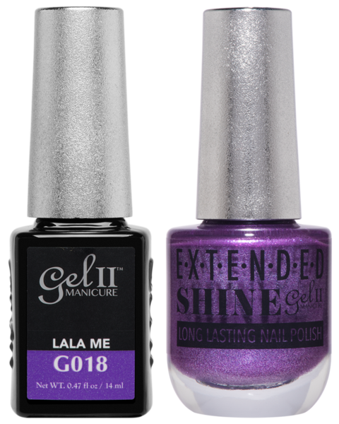 Gel II Manicure And Extended Shine, G018, Lala Me, 0.47oz KK
