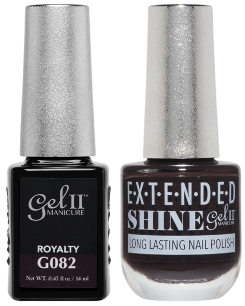 Gel II Manicure And Extended Shine, G082, Royalty, 0.47oz KK
