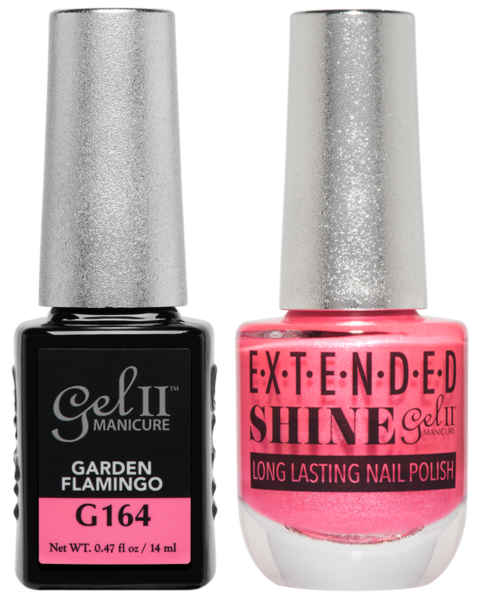 Gel II Manicure And Extended Shine, G164, Garden Flamingo, 0.47oz KK