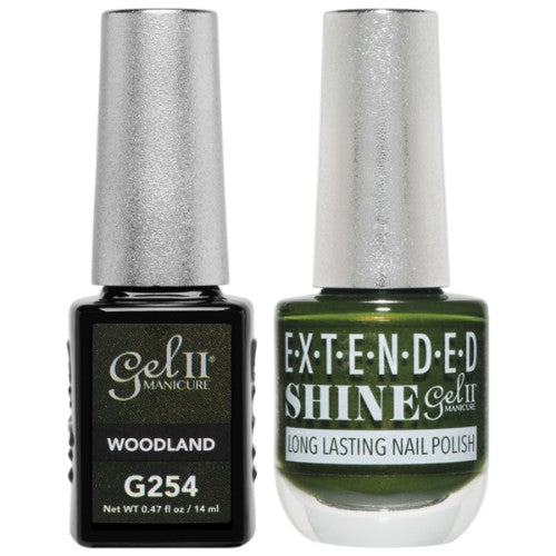 Gel II Manicure And Extended Shine, G254, True Beauty Nude Collection, Woodland, 0.47oz KK