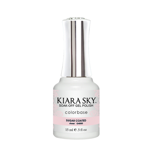 Kiara Sky Gel Polish, Jelly Collection, G4000, Sugar Coated, 0.5oz MH1004