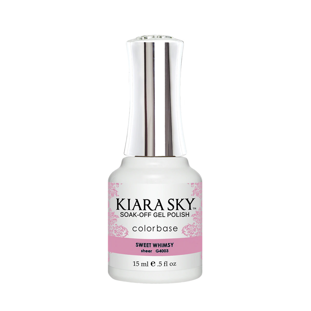 Kiara Sky Gel Polish, Jelly Collection, G4003, Sweet Whimsy, 0.5oz MH1004