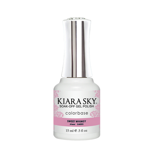 Kiara Sky Gel Polish, Jelly Collection, G4003, Sweet Whimsy, 0.5oz MH1004
