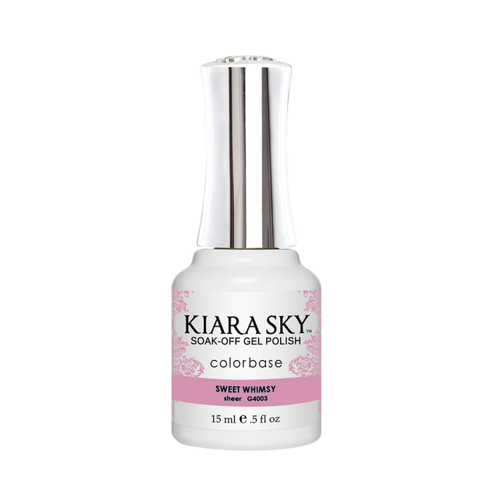 Kiara Sky Gel Polish, Jelly Collection, G4003, Sweet Whimsy, 0.5oz MH1004
