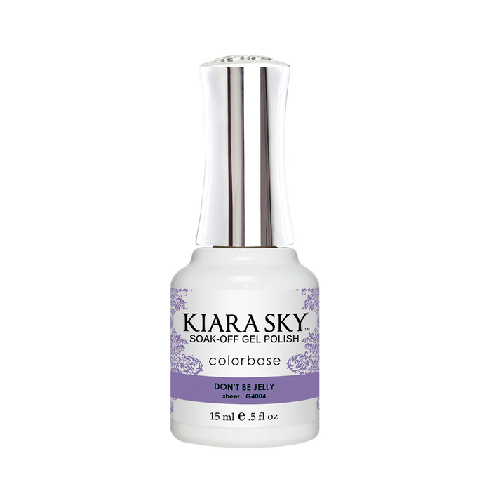Kiara Sky Gel Polish, Jelly Collection, G4004, Don't Be Jelly, 0.5oz MH1004