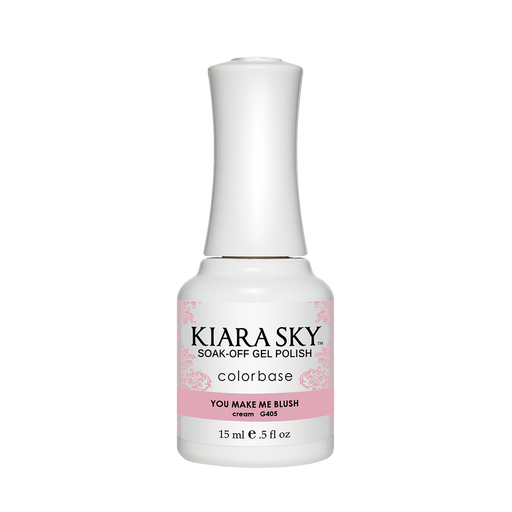 Kiara Sky Gel Polish, G405, You Make Me Blush, 0.5oz MH1004