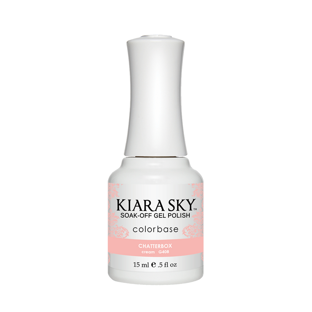 Kiara Sky Gel Polish, G408, Chatterbox, 0.5oz MH1004