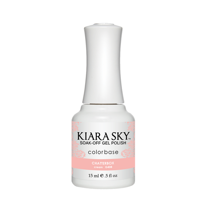 Kiara Sky Gel Polish, G408, Chatterbox, 0.5oz MH1004