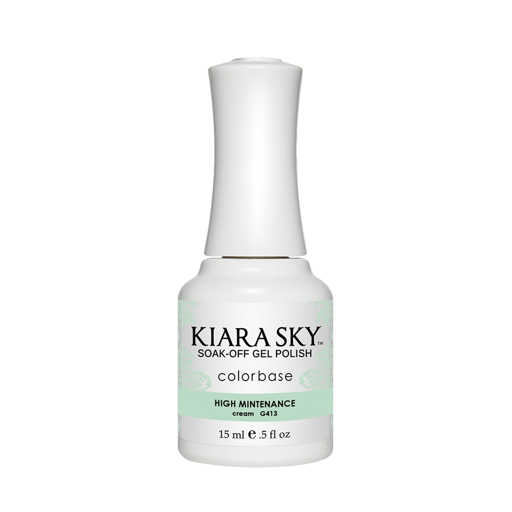 Kiara Sky Gel Polish, G413, High Mintenance, 0.5oz MH1004