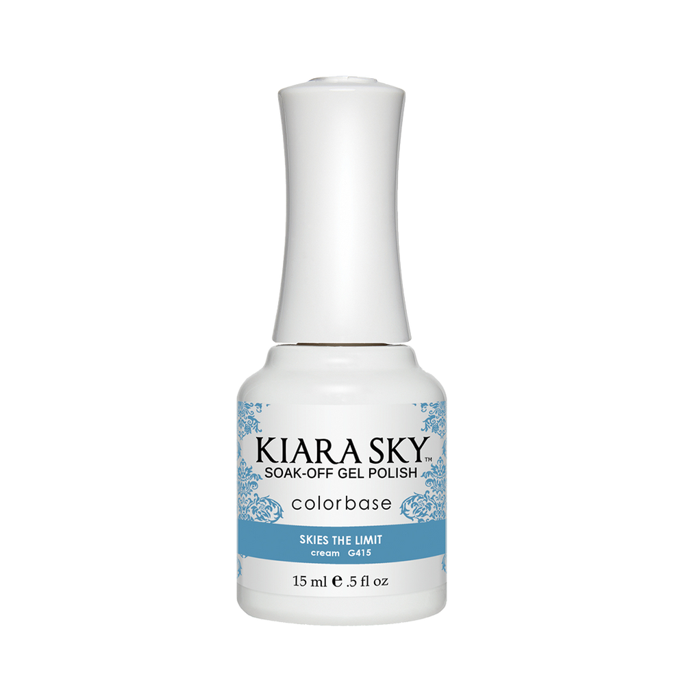 Kiara Sky Gel Polish, G415, Skies The Limit, 0.5oz MH1004
