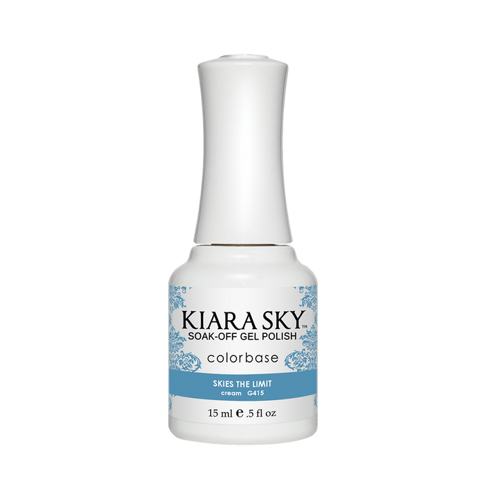 Kiara Sky Gel Polish, G415, Skies The Limit, 0.5oz MH1004