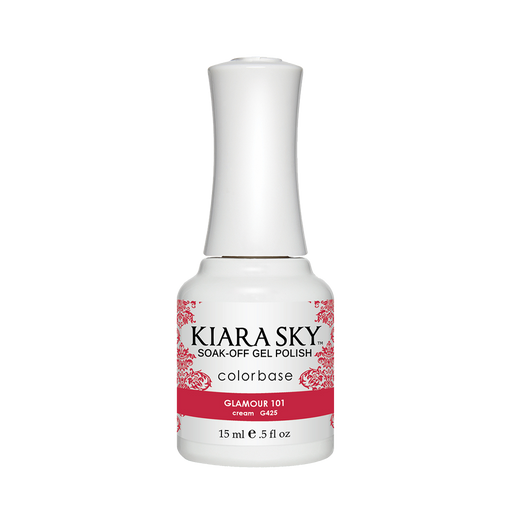 Kiara Sky Gel Polish, G425, Glamour 101, 0.5oz MH1004