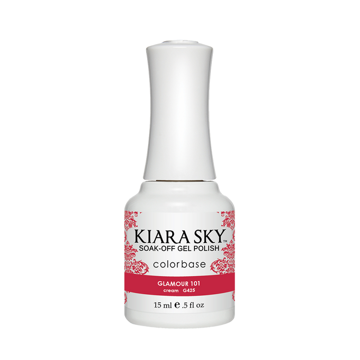 Kiara Sky Gel Polish, G425, Glamour 101, 0.5oz MH1004