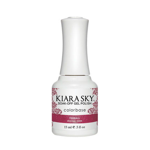 Kiara Sky Gel Polish, G426, Fireball, 0.5oz MH1004