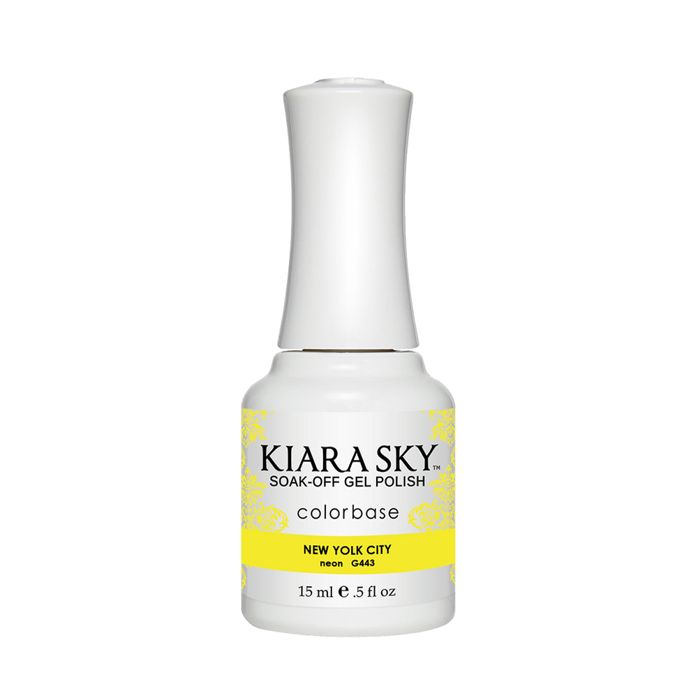 Kiara Sky Gel Polish, G443, New Yolk City, 0.5oz MH1004
