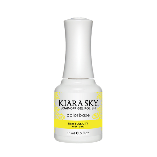 Kiara Sky Gel Polish, G443, New Yolk City, 0.5oz MH1004