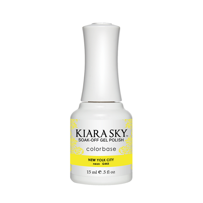 Kiara Sky Gel Polish, G443, New Yolk City, 0.5oz MH1004