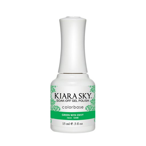 Kiara Sky Gel Polish, G448, Green With Eny, 0.5oz MH1004