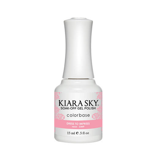Kiara Sky Gel Polish, G449, Dress To Impress, 0.5oz MH1004