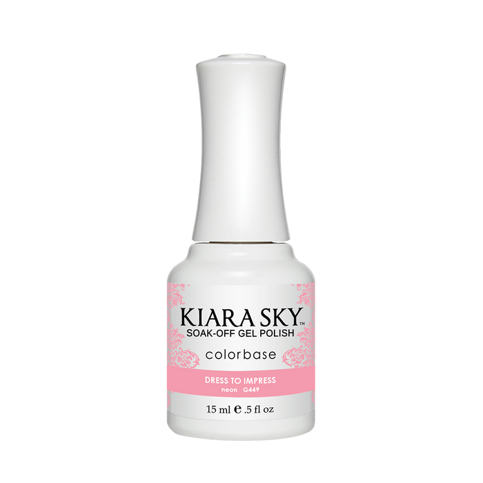 Kiara Sky Gel Polish, G449, Dress To Impress, 0.5oz MH1004
