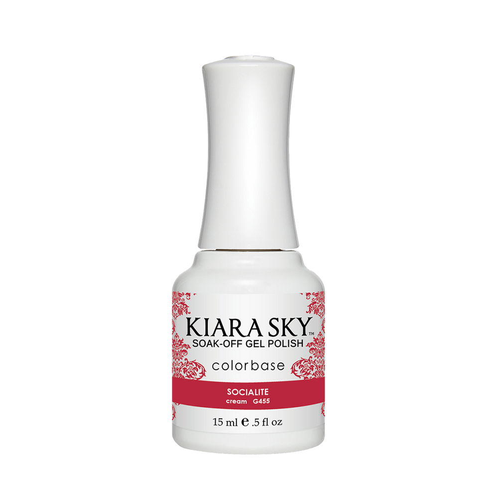 Kiara Sky Gel Polish, G455, Socialite, 0.5oz MH1004