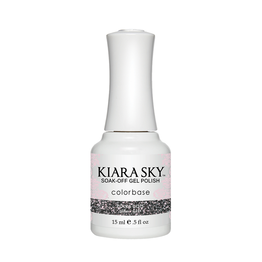 Kiara Sky Gel Polish, G459, Polka Dots, 0.5oz MH1004