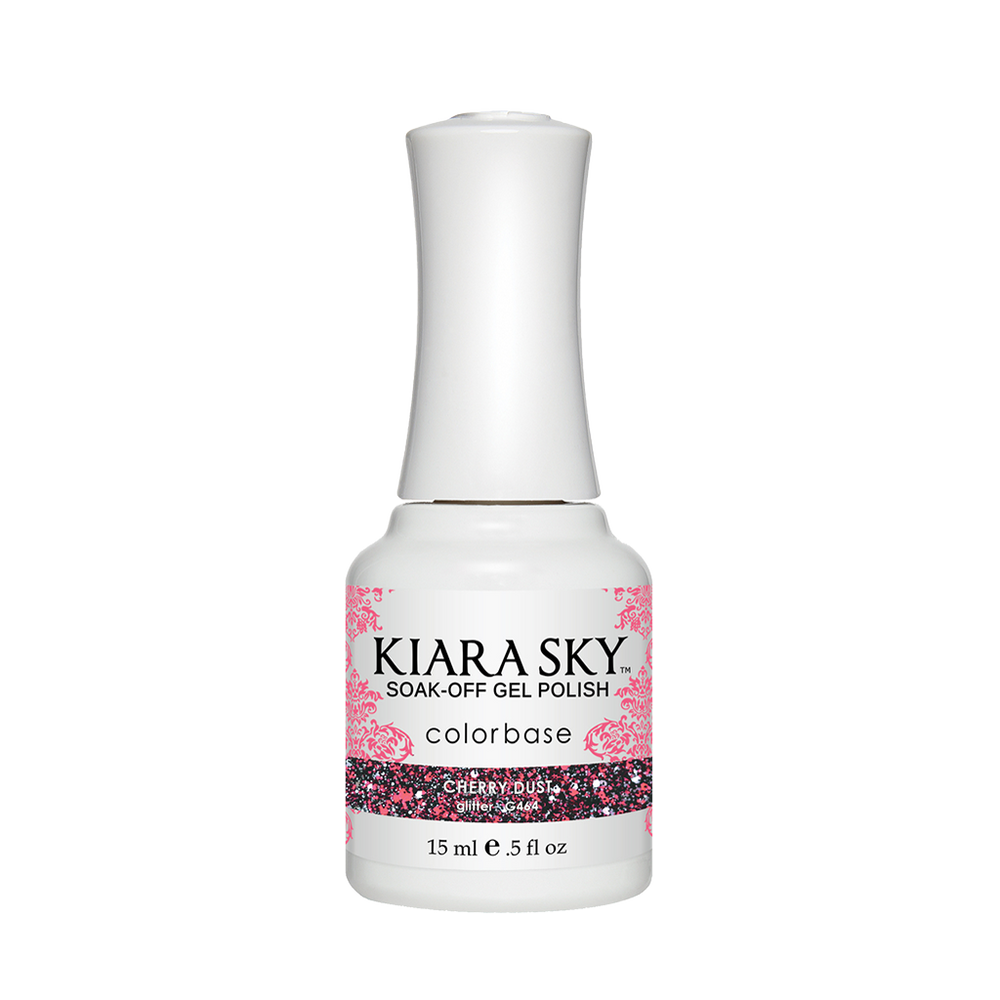Kiara Sky Gel Polish, G464, Cherry Dust, 0.5oz MH1004