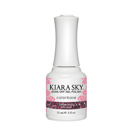 Kiara Sky Gel Polish, G464, Cherry Dust, 0.5oz MH1004
