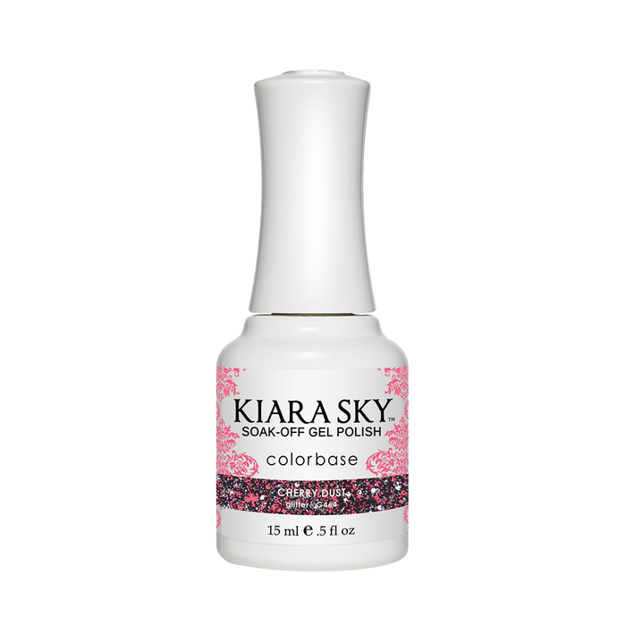 Kiara Sky Gel Polish, G464, Cherry Dust, 0.5oz MH1004