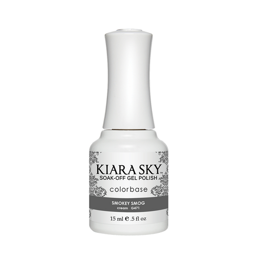 Kiara Sky Gel Polish, G471, Smokey Smog, 0.5oz MH1004