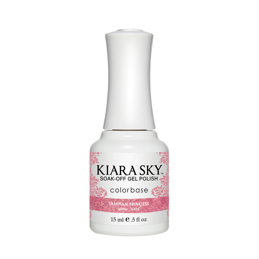 Kiara Sky Gel Polish, G476, Tahitian Princess, 0.5oz MH1004