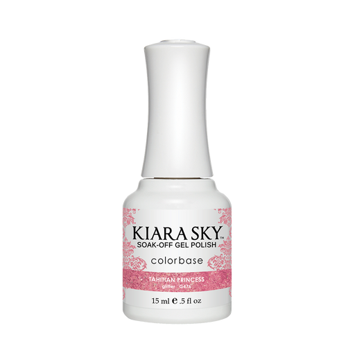 Kiara Sky Gel Polish, G476, Tahitian Princess, 0.5oz MH1004